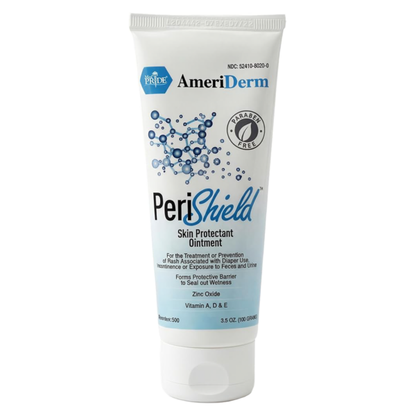 Tube of AmeriDerm PeriShield cream with SPF 30.