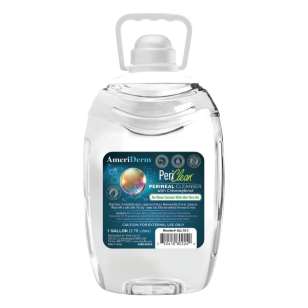 AmeriDerm PeriClean Perineal Cleanser with Aloe – 1 Gallon