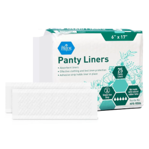 Package of thin panty liners designed for daily freshness and comfort.