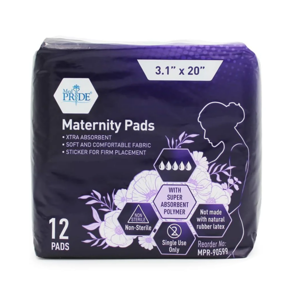 MedPride Maternity Pads – 3.1” x 20”