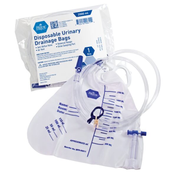 MedPride Urinary Drainage Bags – 2000 mL