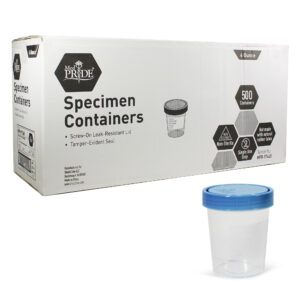 MedPride Specimen Containers – 4 oz Non-Sterile