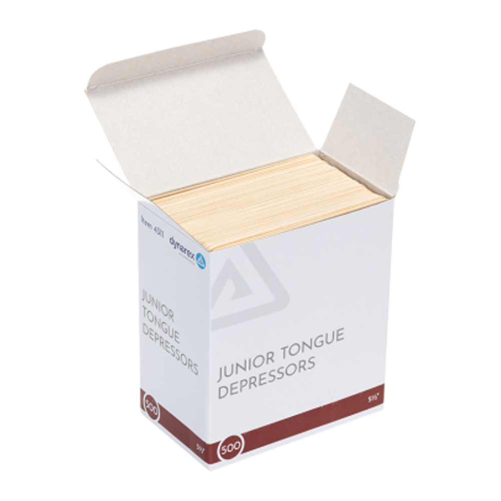 Dynarex Tongue Depressors – Junior Birch Wood (Multiple Variants)